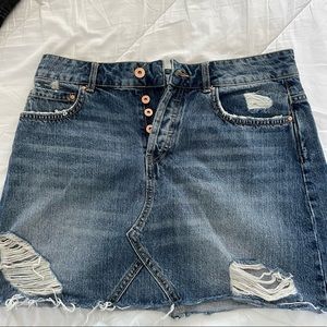 Zara Denim Skirt